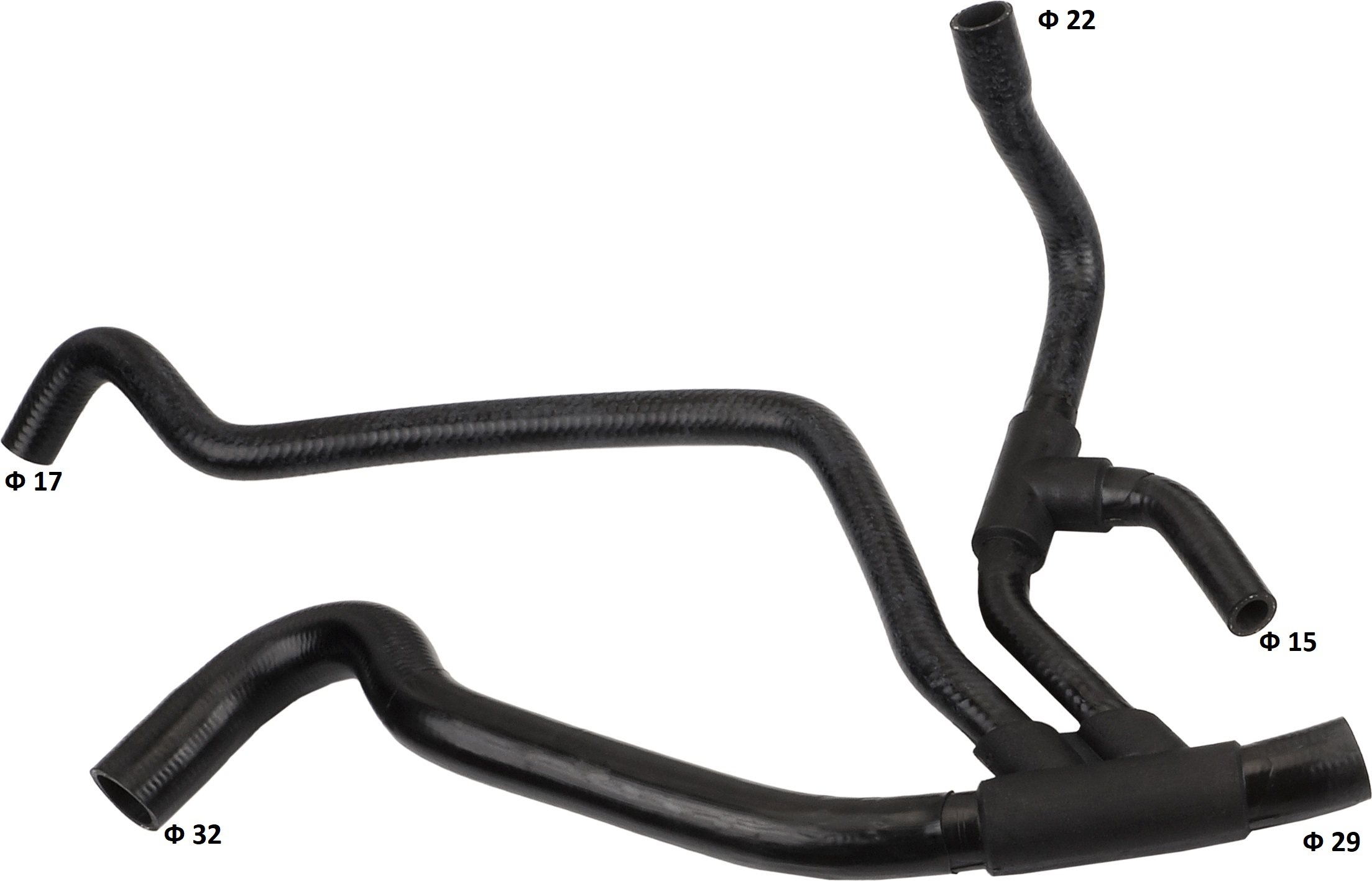Маркуч долен радиатор - OZNV 61403 за RENAULT